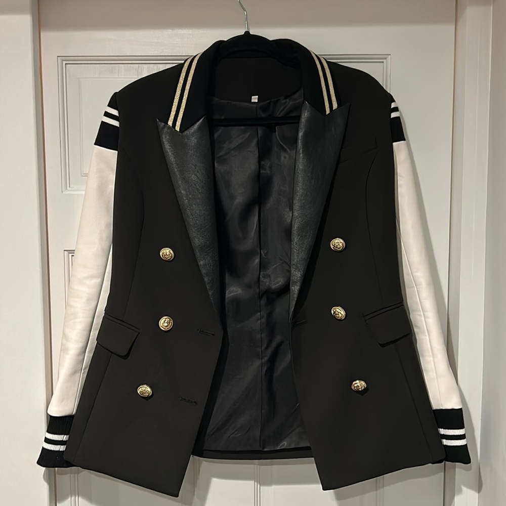 Black & White Blazer